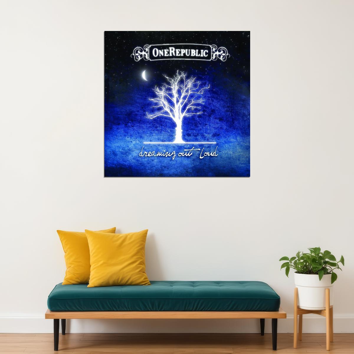 Onerepublic Dreaming Out Loud Album Cover Art Music Poster Wall Print