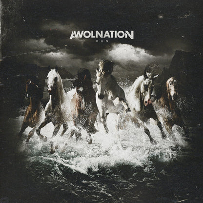 Awolnation Run Album Cover Art Alternative Rock Music Poster Band Music Print