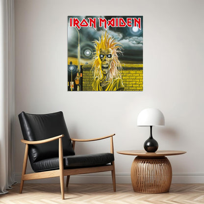 Iron Maiden Album Cover Art Heavy Metal Music Poster Rock Band Music Print