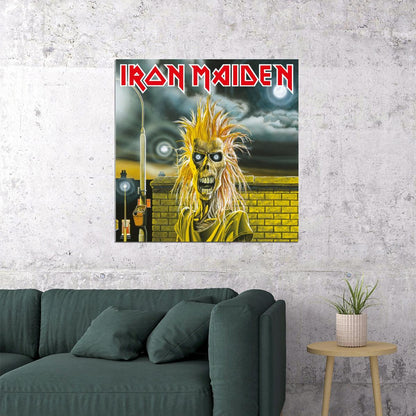 Iron Maiden Album Cover Art Heavy Metal Music Poster Rock Band Music Print