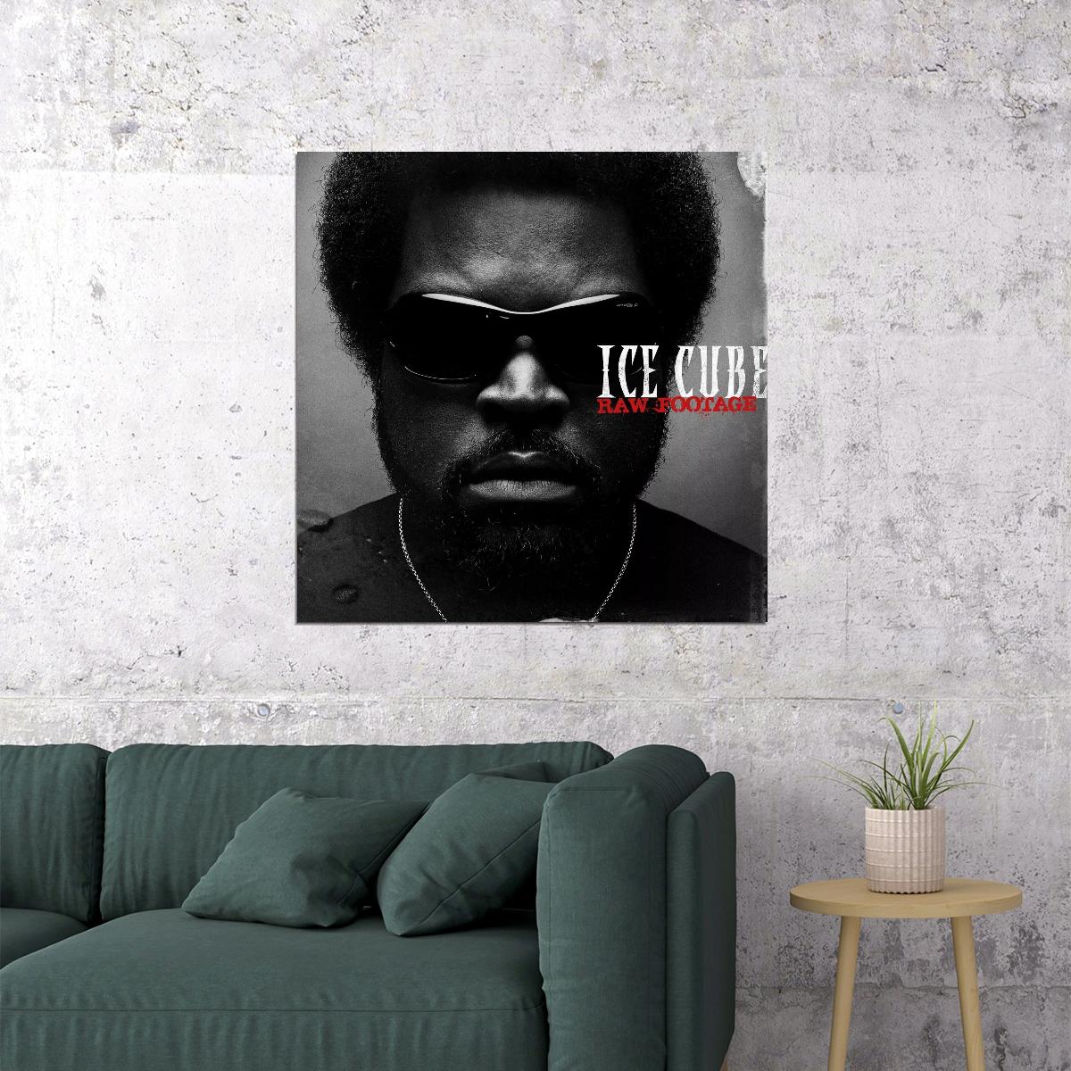 Ice Cube Album Cover Art Hip-hop Music Poster Rap Artist Music Print