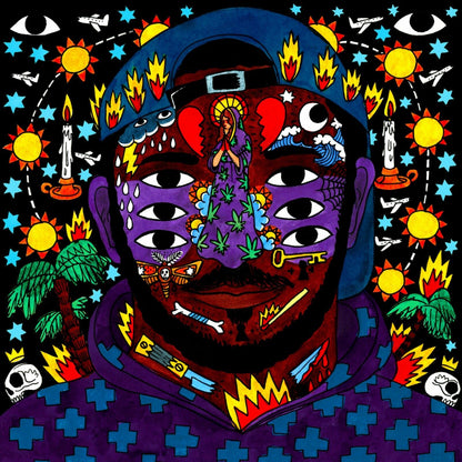 Kaytranada Music Poster Album Cover Art Wall Print