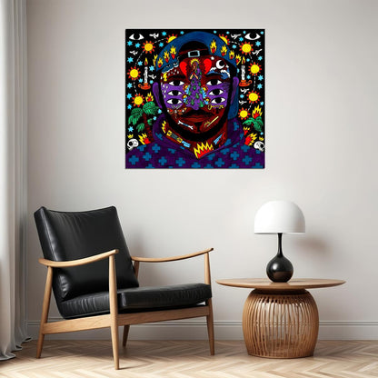 Kaytranada Music Poster Album Cover Art Wall Print