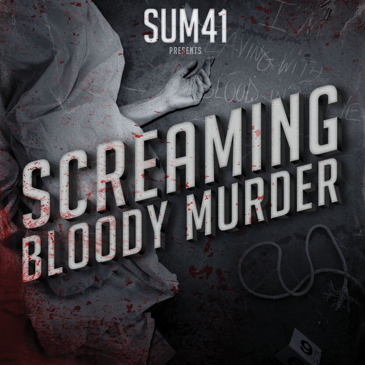 Sum 41 Screaming Bloody Murder Album Cover Art Music Poster Iconic Punk Rock Band Print