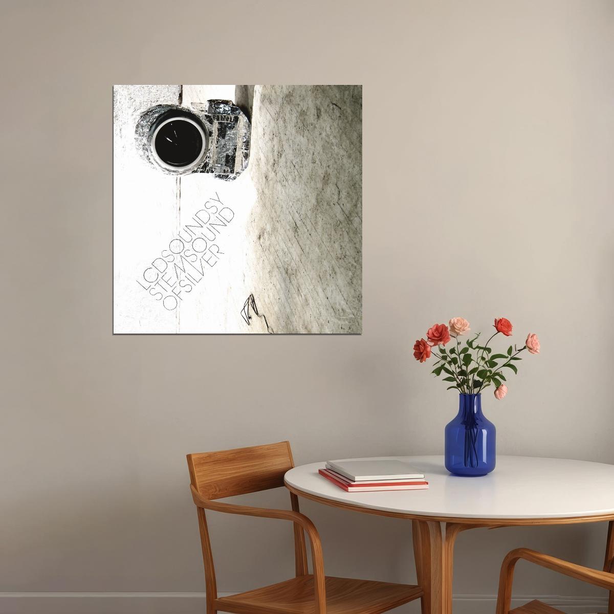 Poster - Lcd Soundsystem Sound Of Silver Album Cover Art Music