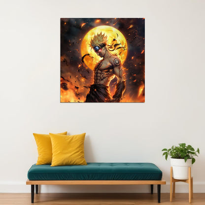 Naruto Sizes Anime Poster Japanese Manga Art Wall Print