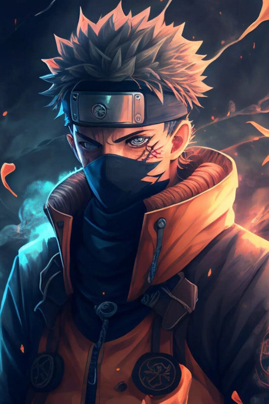 Naruto Anime Poster Japanese Manga Art Wall Print