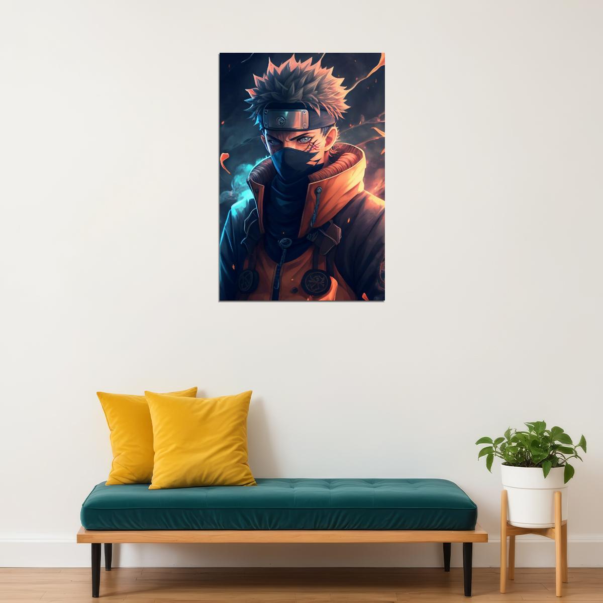 Naruto Anime Poster Japanese Manga Art Wall Print