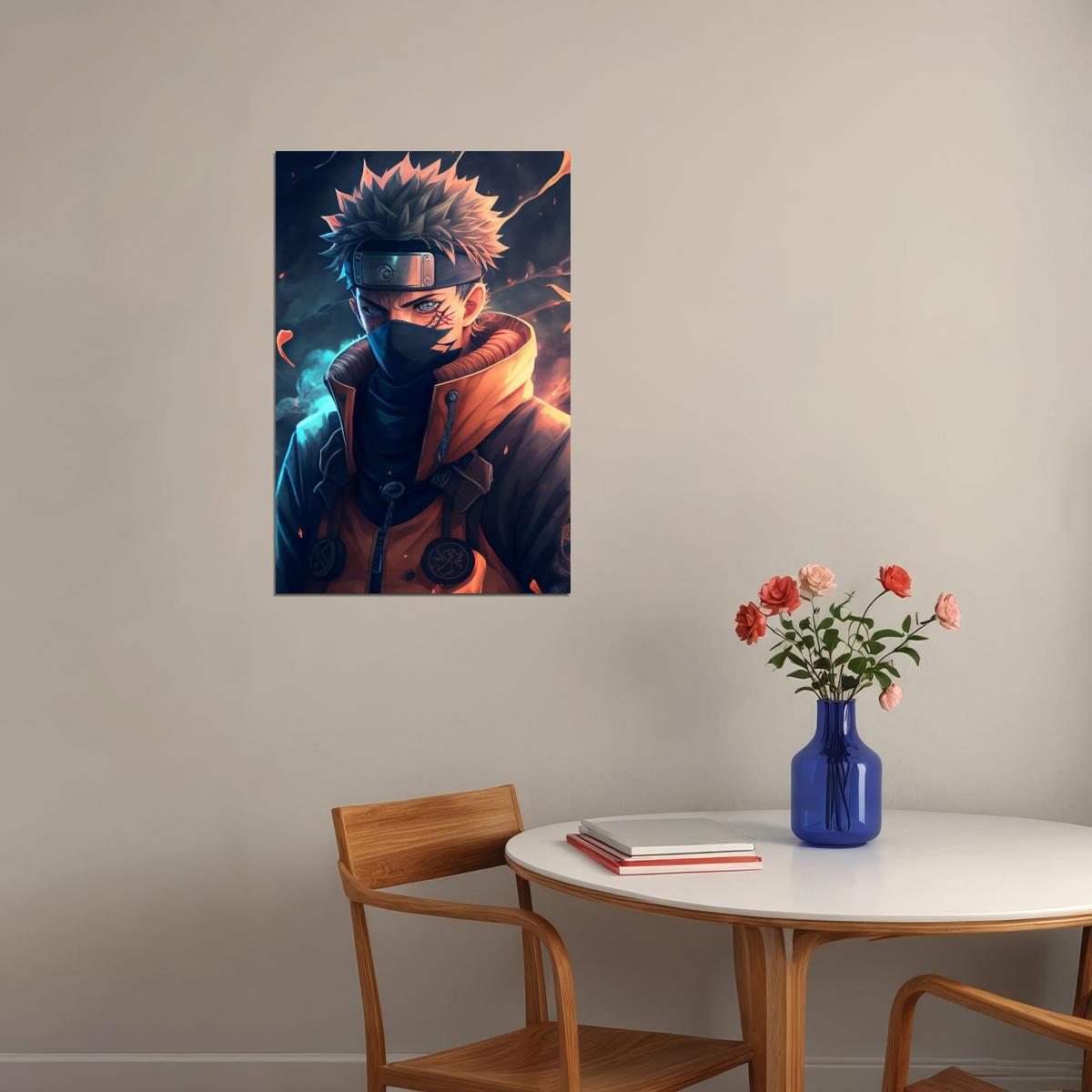 Naruto Anime Poster Japanese Manga Art Wall Print