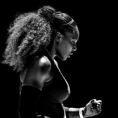 Serena Williams Tennis Poster Legendary Athlete Motivational Sports Print