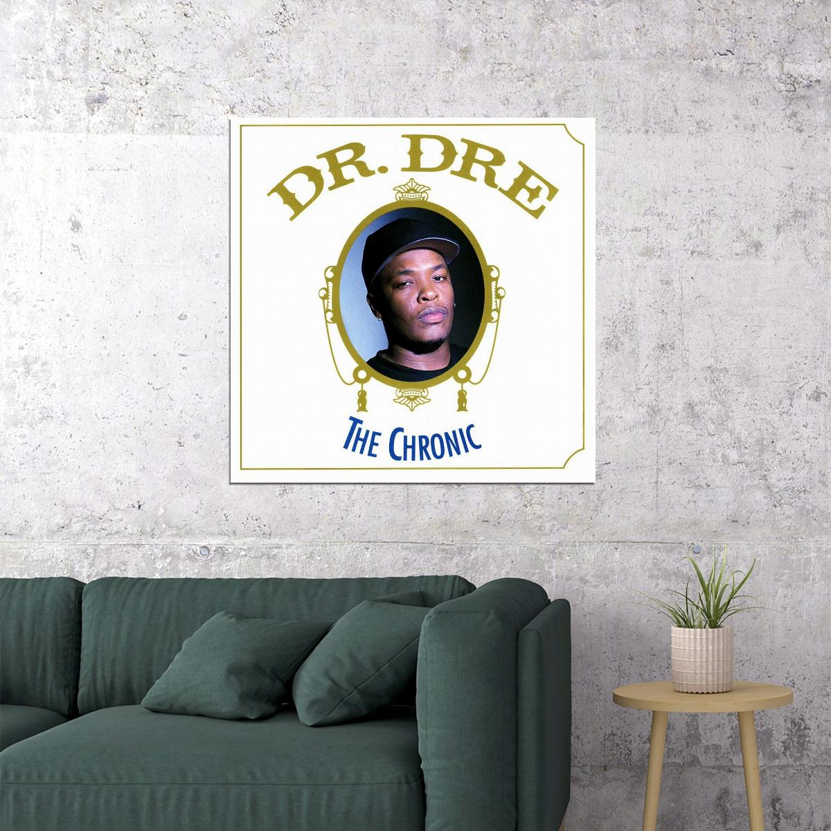 Dr. Dre The Chronic Album Cover Art Hip-hop Music Poster Rap Artist Music Print