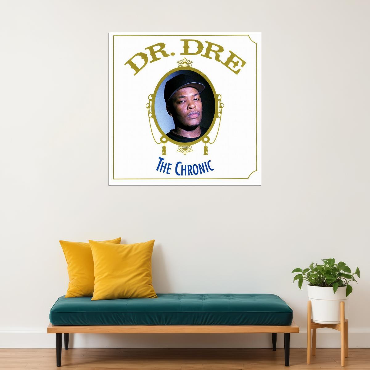 Dr. Dre The Chronic Album Cover Art Hip-hop Music Poster Rap Artist Music Print