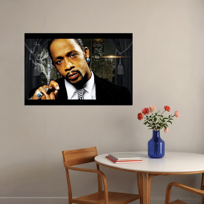 Katt Williams Comedy Poster Famous Comedian Wall Art