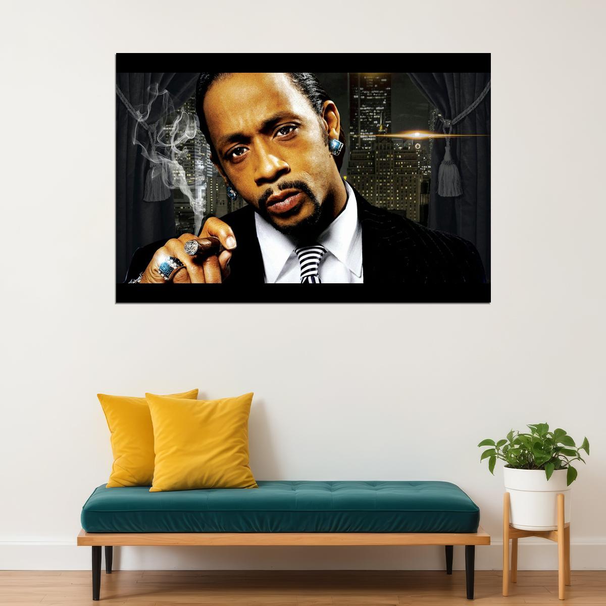 Katt Williams Comedy Poster Famous Comedian Wall Art