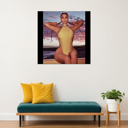 Kim Kardashian Model Poster Celebrity Wall Art