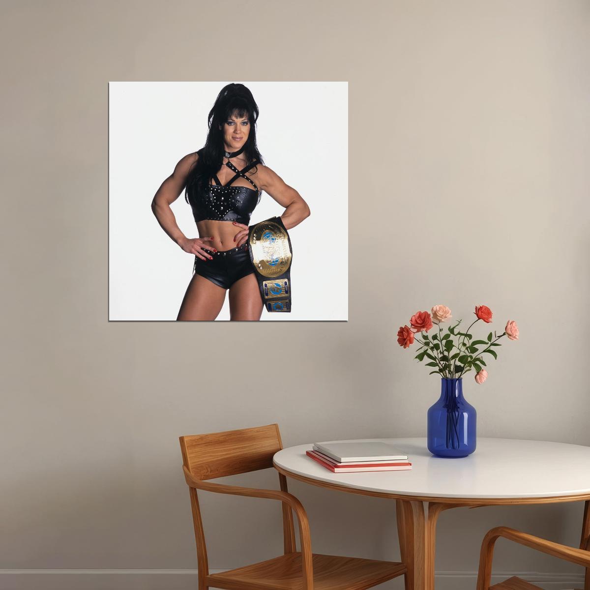 Superstar Chyna Female Wrestling Poster Iconic Wwe Legend Wall Art