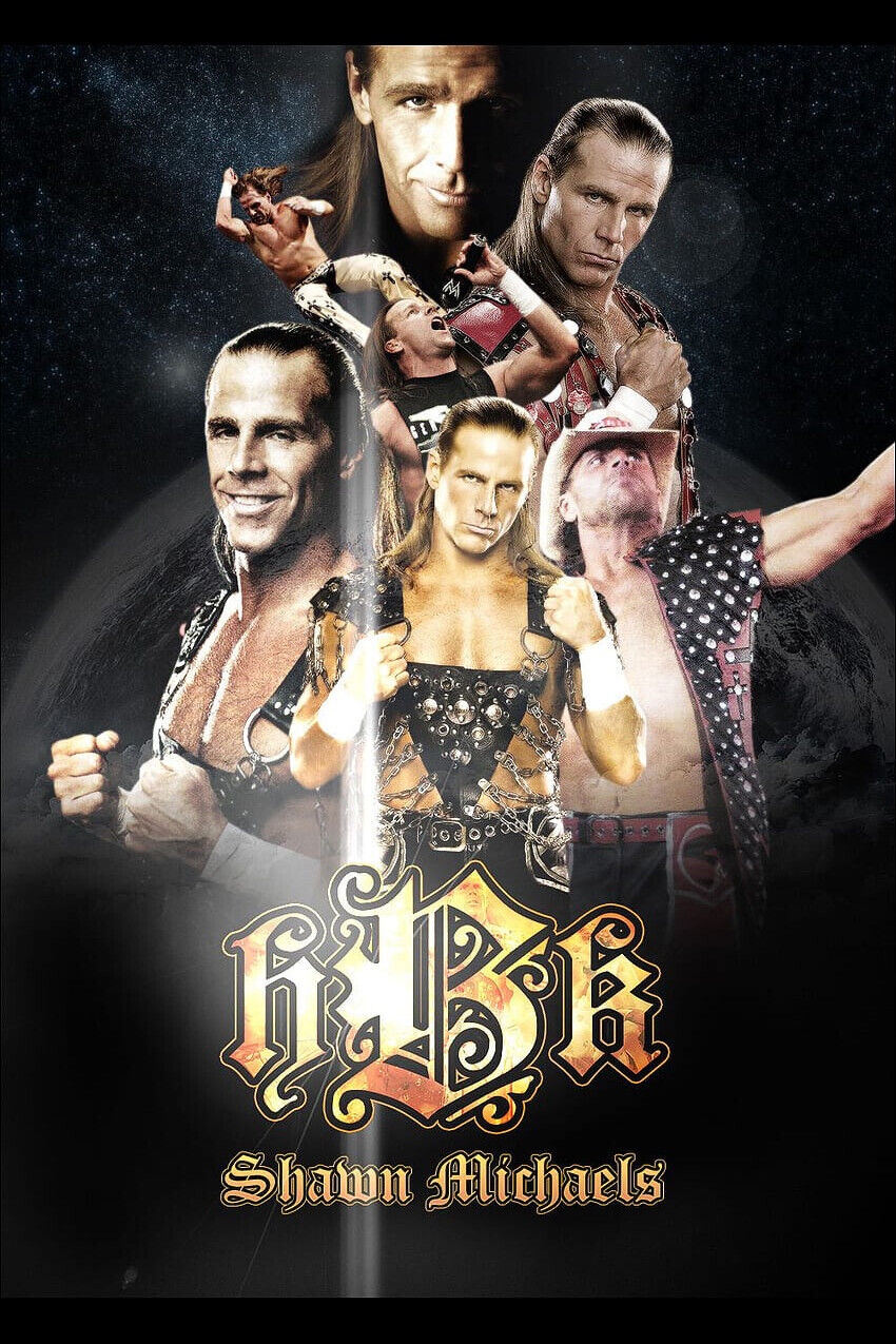Superstar Shawn Michaels Wrestling Poster Iconic Wwe Legend Wall Art - xonomax