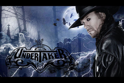 The Undertaker Wwe Wrestling Poster Inspirational Pro Wrestler Art Print