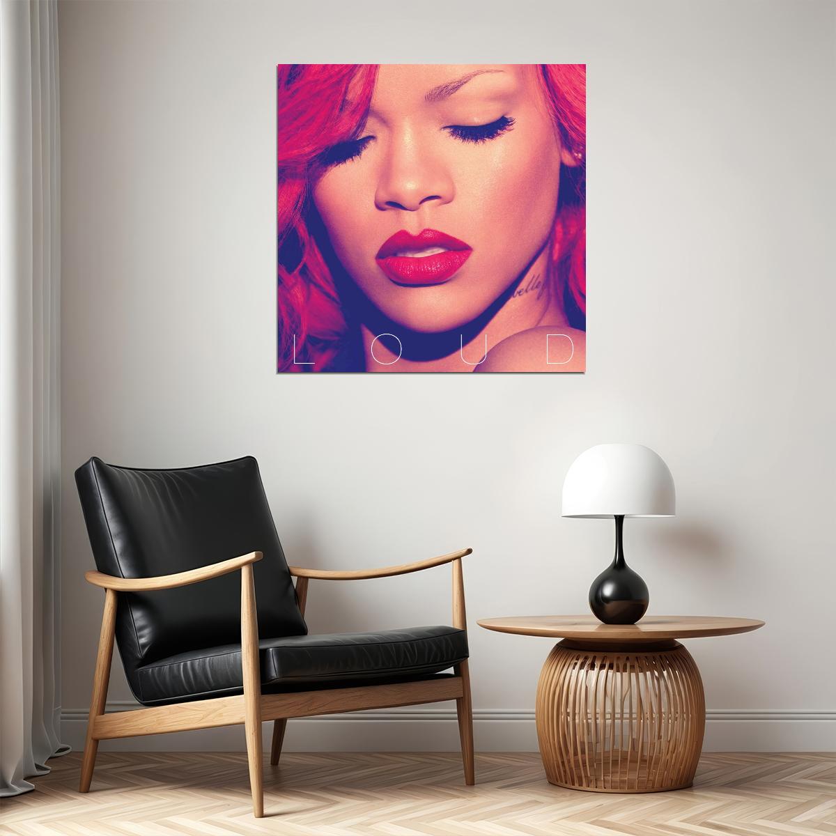 Rihanna Loud Album Cover Art Music Poster Famous Singer Wall Print