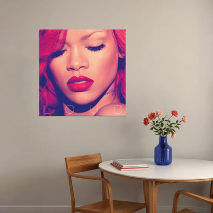 Rihanna Loud Album Cover Art Music Poster Famous Singer Wall Print