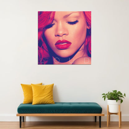 Rihanna Loud Album Cover Art Music Poster Famous Singer Wall Print