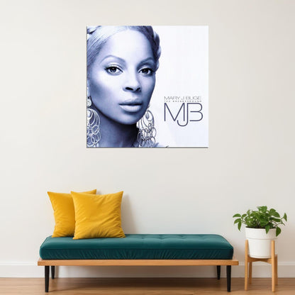 Mary J. Blige The Breakthrough Album Cover Art Music Poster R&b Wall Print