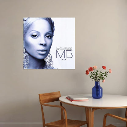 Mary J. Blige The Breakthrough Album Cover Art Music Poster R&b Wall Print