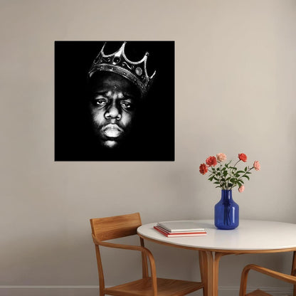 The Notorious B.i.g. Rap Music Poster Iconic Hip Hop Artist Print