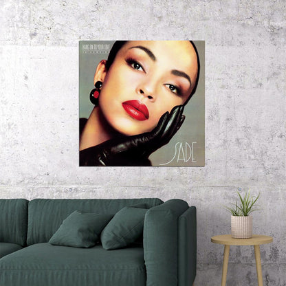 Sade Hang On To Your Love Album Cover Art Music Poster Iconic Singer Wall Print