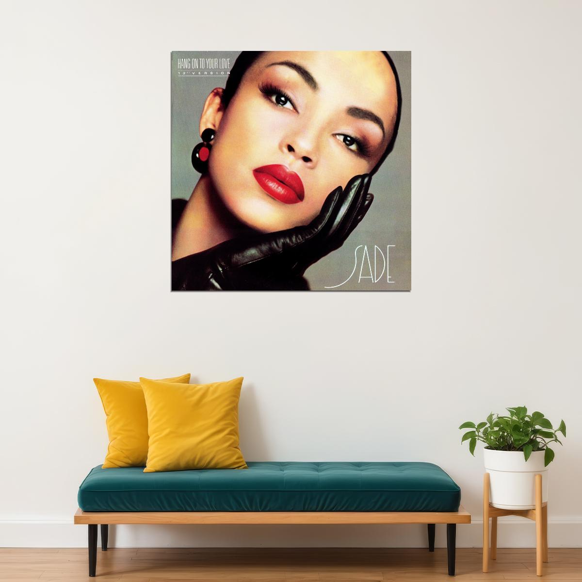 Sade Hang On To Your Love Album Cover Art Music Poster Iconic Singer Wall Print