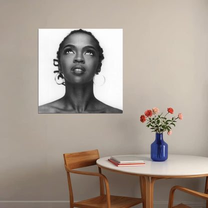 Lauryn Hill Music Poster R&b Rapper Wall Art