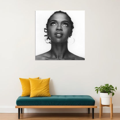 Lauryn Hill Music Poster R&b Rapper Wall Art