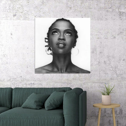 Lauryn Hill Music Poster R&b Rapper Wall Art