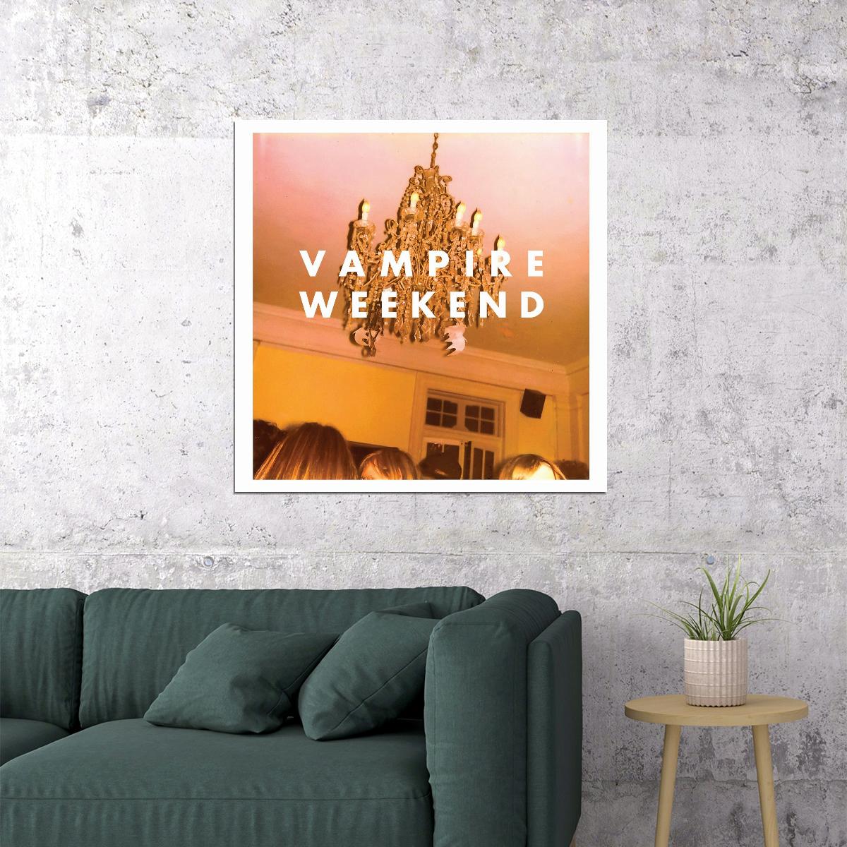 Vampire Weekend Indie Rock Music Poster Album-inspired Decor Alternative Pop Print