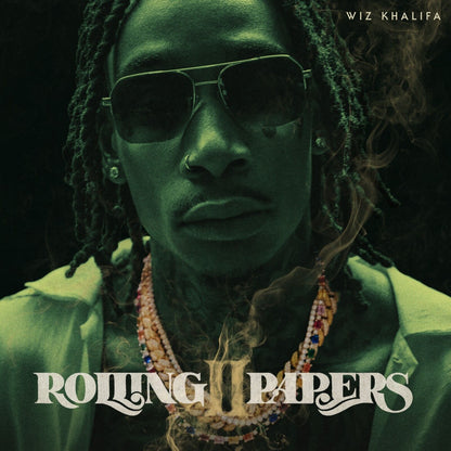 Wiz Khalifa Rolling Papers Album Cover Art Rapper Music Poster