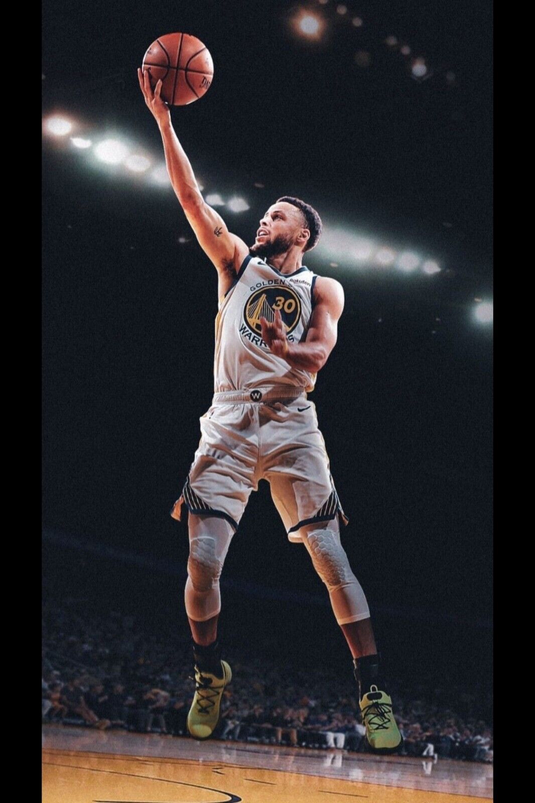 Stephen Curry Nba Basketball Poster Famous Player Motivational Sport Print