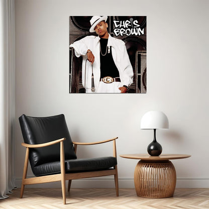 Chris Brown Poster R&b Music Wall Art Singer-songwriter Print