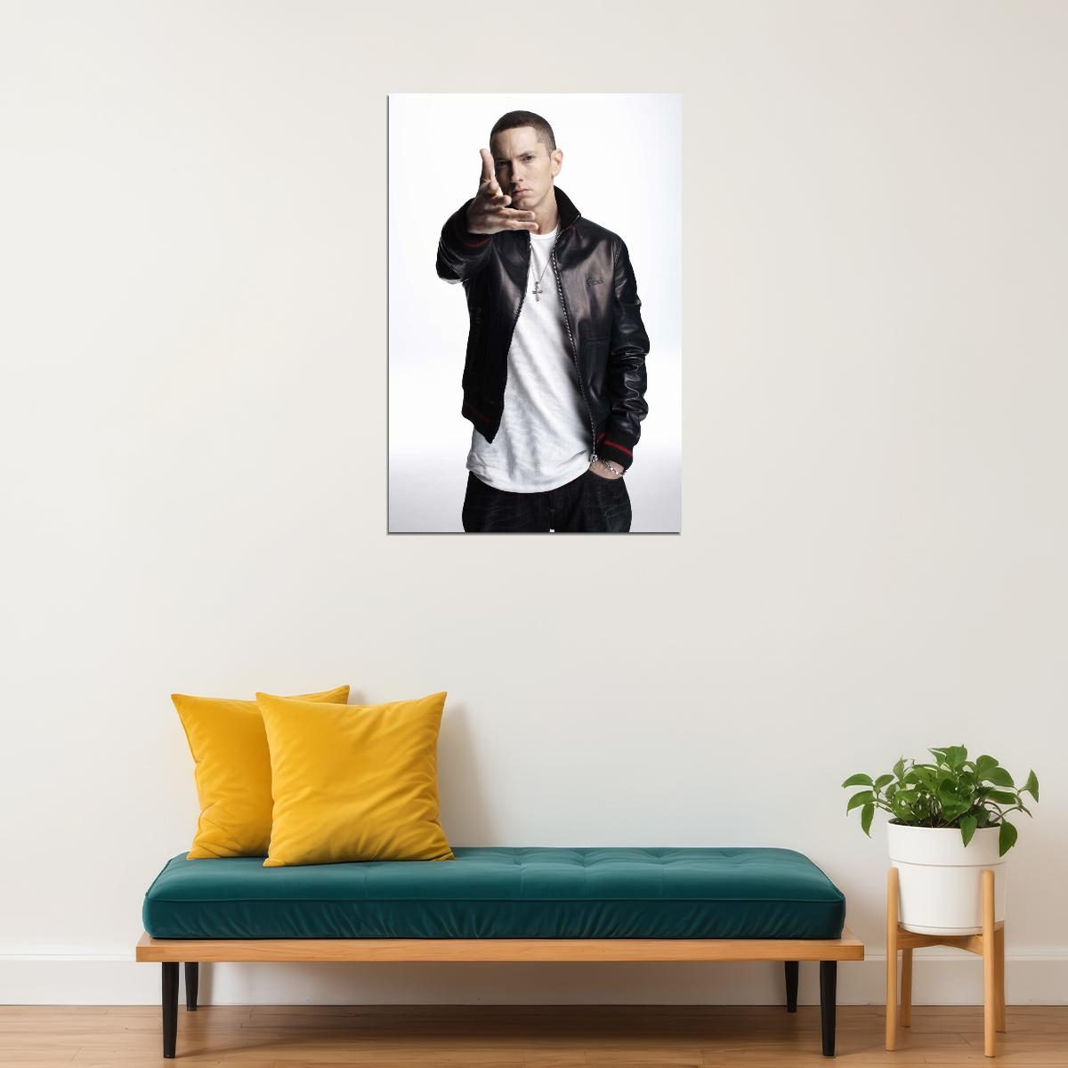 Eminem Poster Hip-hop Music Wall Art Rap Artist Print