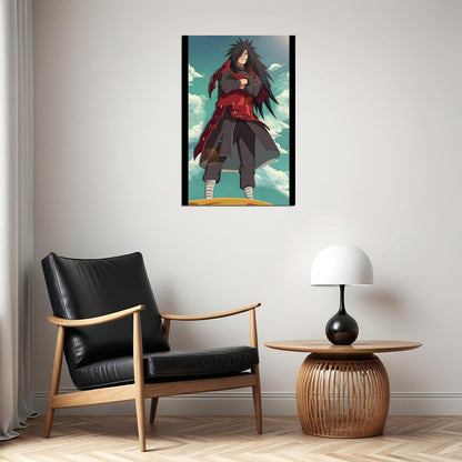 Naruto Madara Anime Poster Japanese Manga Art Wall Print