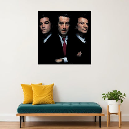 Goodfellas Movie Poster Crime Drama Film Wall Art Classic Cinema Print