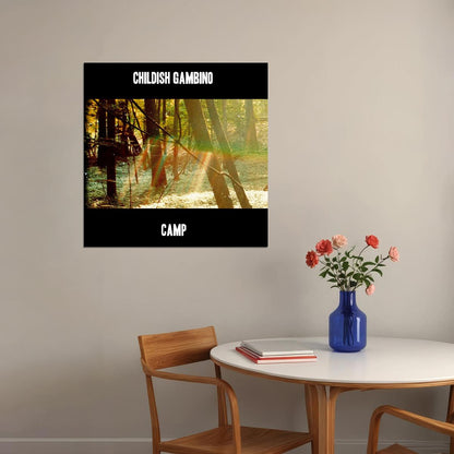 Childish Gambino Camp Album Cover Art Hip-hop Music Poster Rap Artist Print