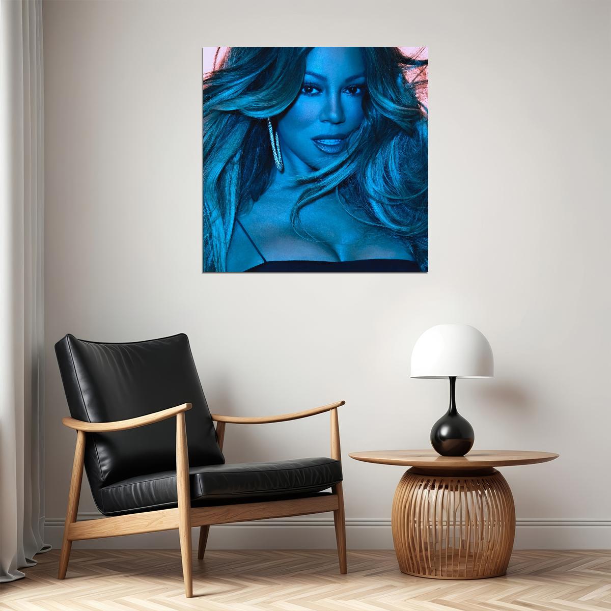 Mariah Carey Music Poster Famous Singer Wall Print