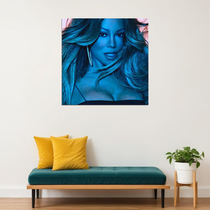 Mariah Carey Music Poster Famous Singer Wall Print