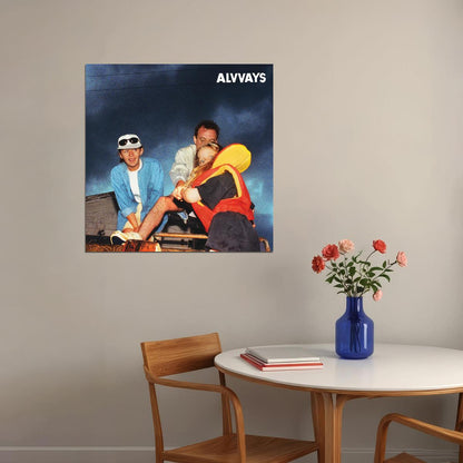 Alvvays Blue Rev Album Cover Art Indie Pop Music Poster Band Music Print