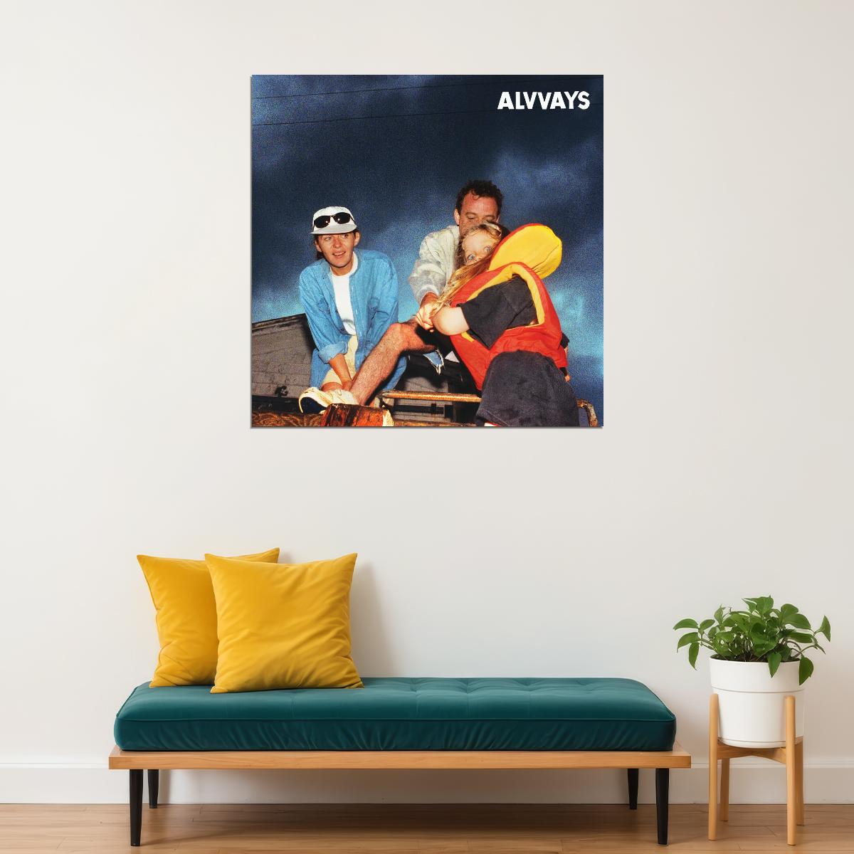 Alvvays Blue Rev Album Cover Art Indie Pop Music Poster Band Music Print