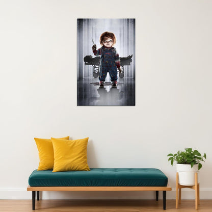 Chucky Movie Poster Horror Film Wall Art Cult Classic Print