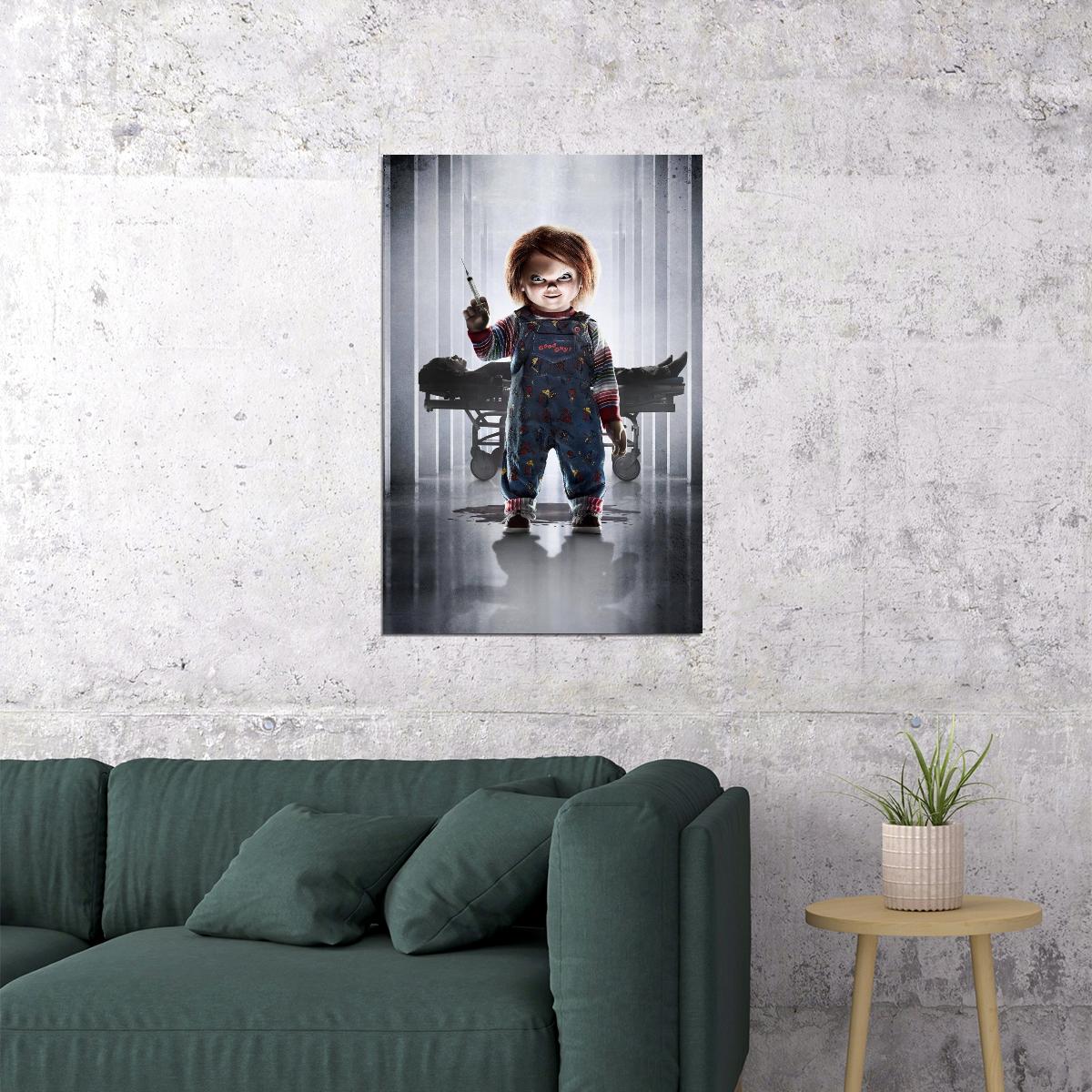 Chucky Movie Poster Horror Film Wall Art Cult Classic Print