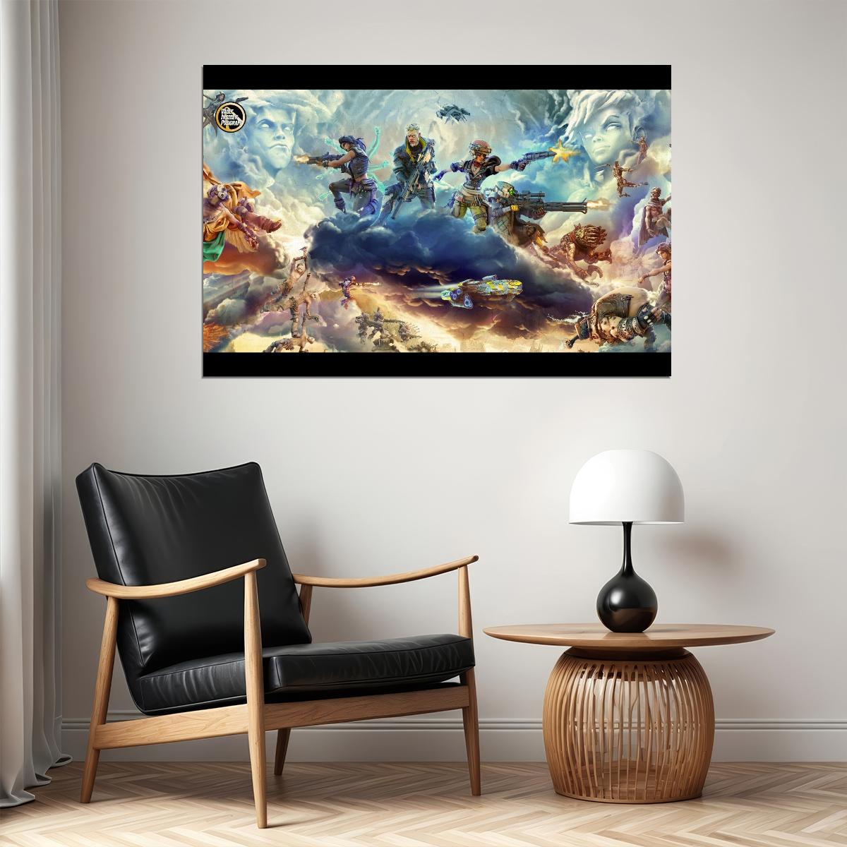 Borderlands Video Game Poster Action Rpg Wall Art Gaming Print