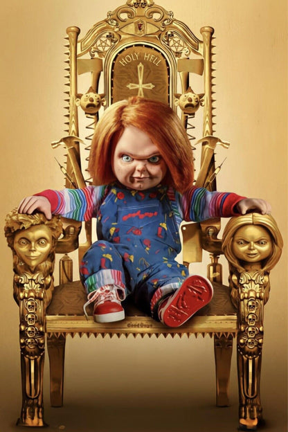 Chucky Movie Poster Horror Film Wall Art Cult Classic Print