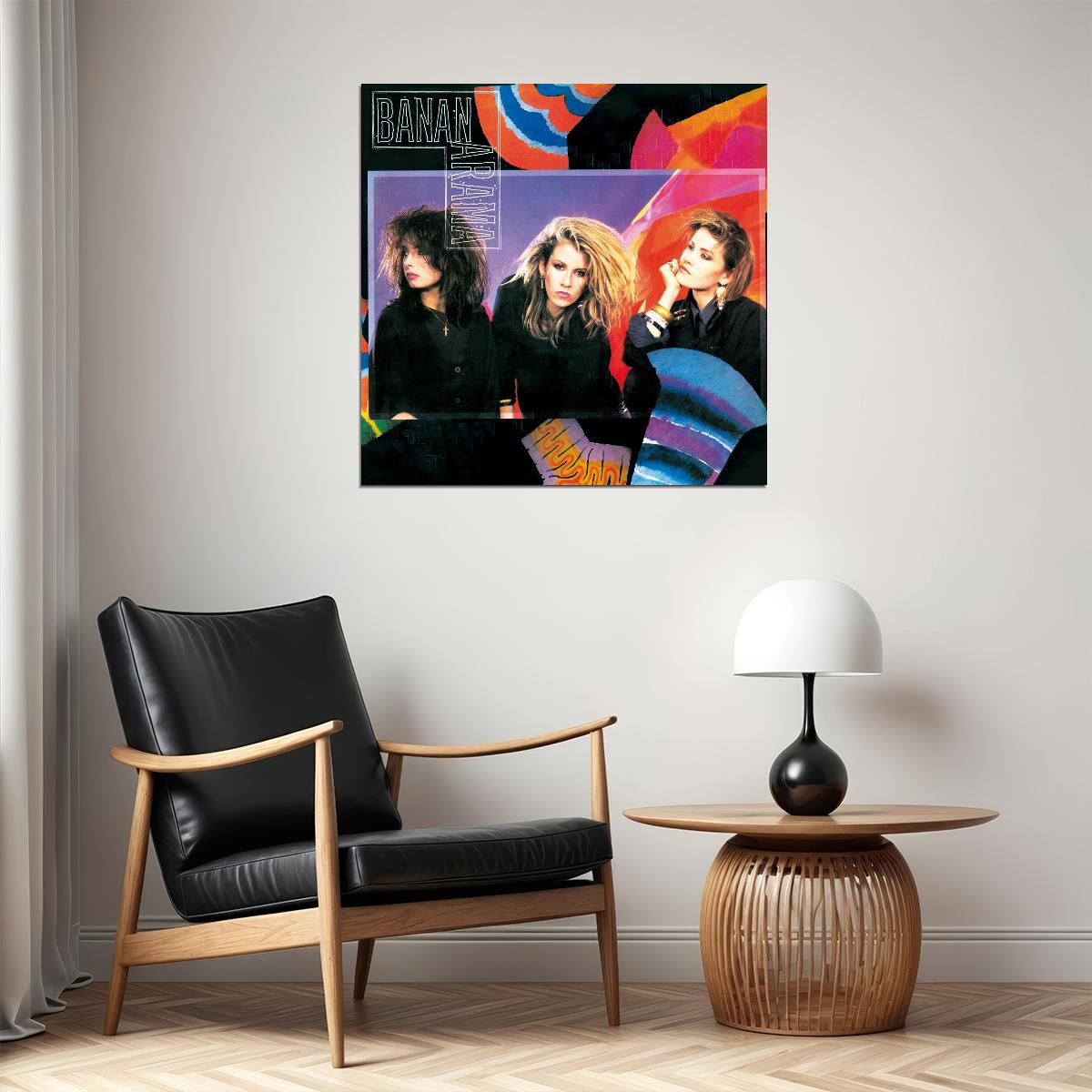 Bananarama Poster Pop Music Wall Art 80s Girl Group Print